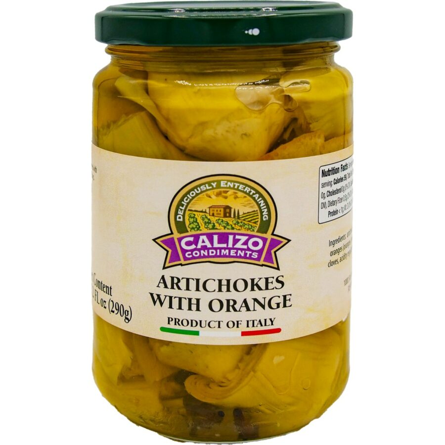 A taste of Italy the flavors of Italian style artichokes with orange