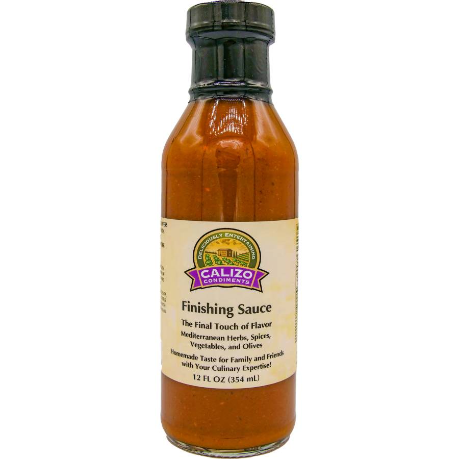 A Mediterranean Finishing Sauce with herbs and spices