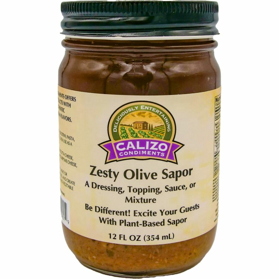 Plant Based Italian Sapor with Calabrian Chili Peppers used as a topping