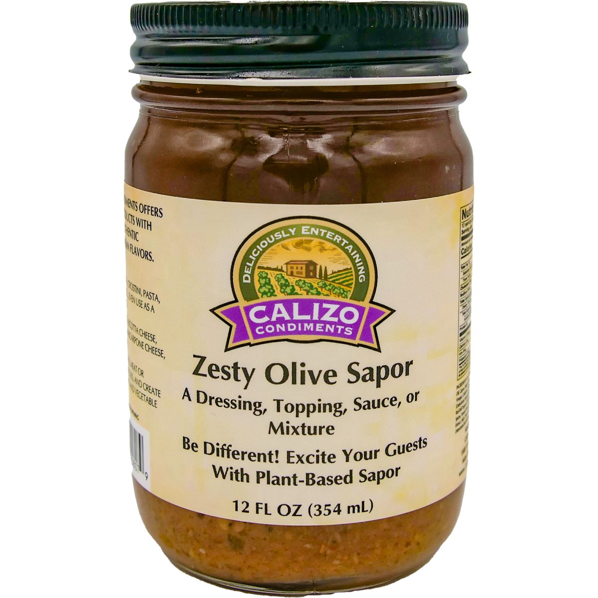 Plant Based Italian Sapor with Calabrian Chili Peppers used as a topping